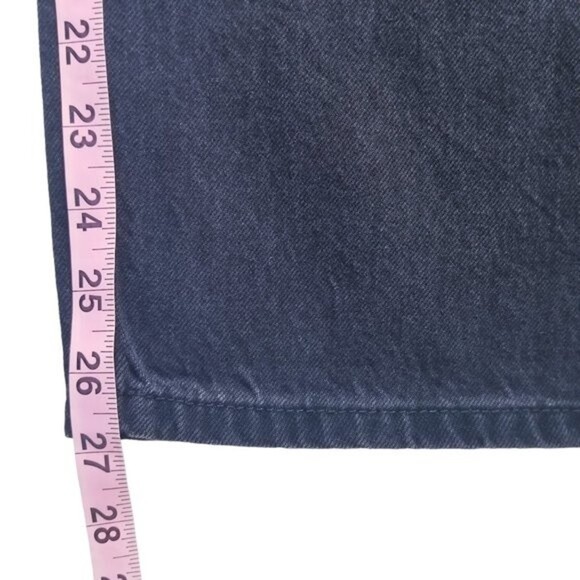 NEW Free People x Sandrine Rose Sz 25 Black Wide Curve Leg Jeans - Picture 12 of 14